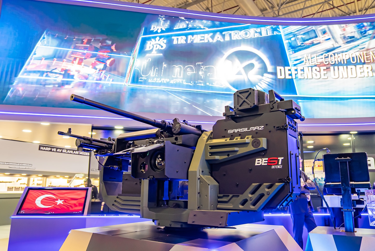BEST Defence's remote-controlled weapon station