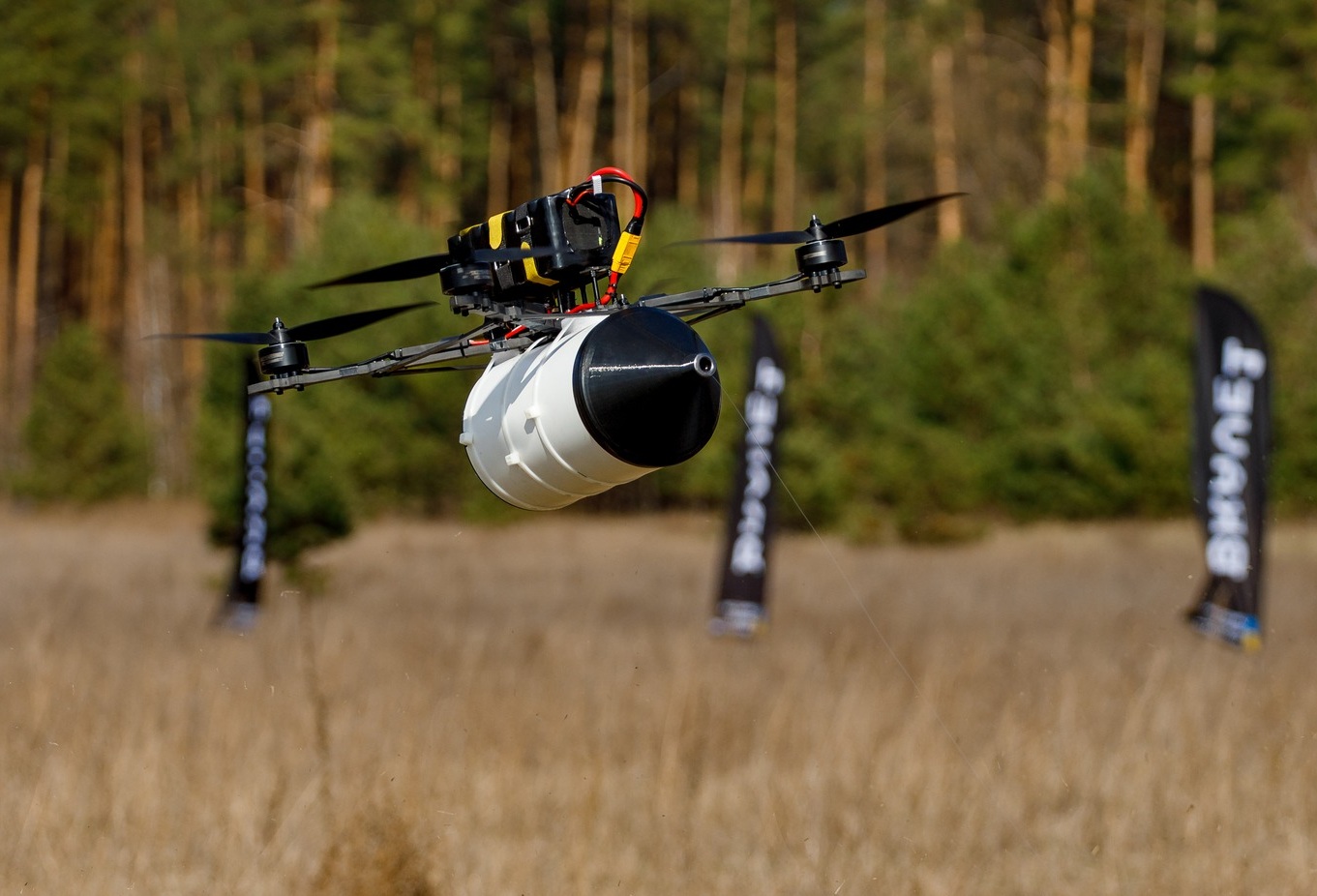 File photo of a fiber-optic drone by Brave1
