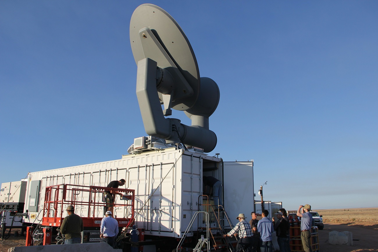 File photo of a CHIMERA high-power microwave system.