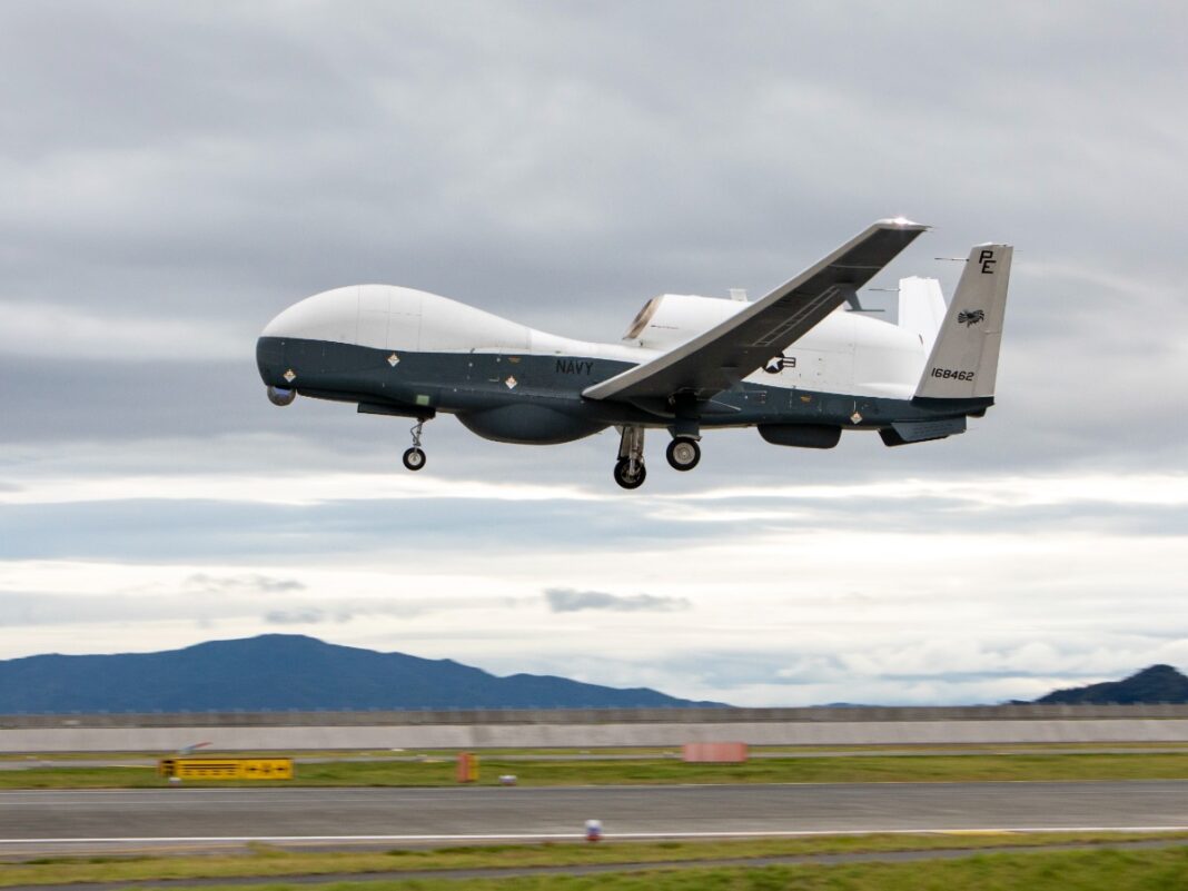 US Navy uses MQ-4C drone for 12 hour surveillance mission near Cuba