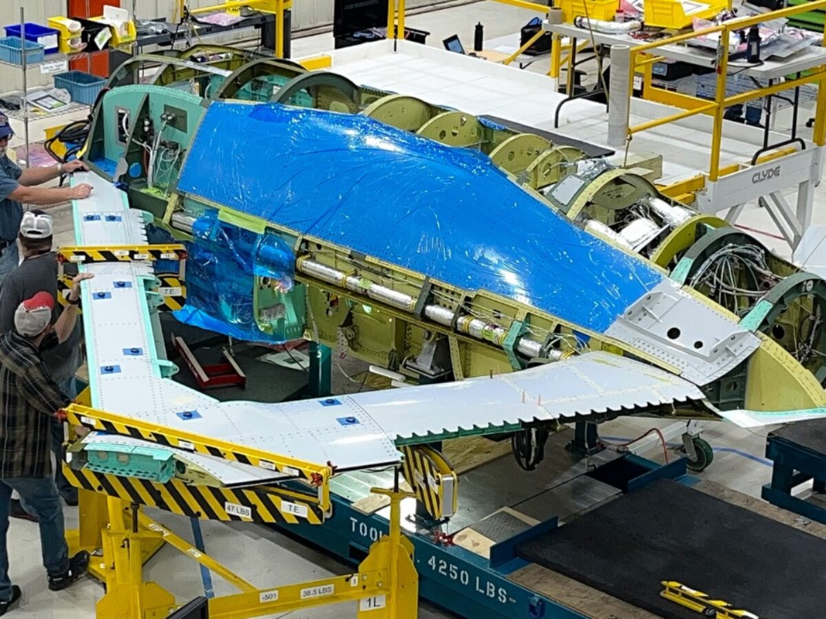 Aurora moves X-65 closer to flight as CRANE demonstrator takes shape
