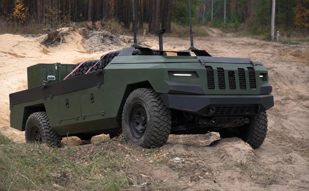 Why Ukraine Is Swapping Human Drivers For Heavy Robot Trucks