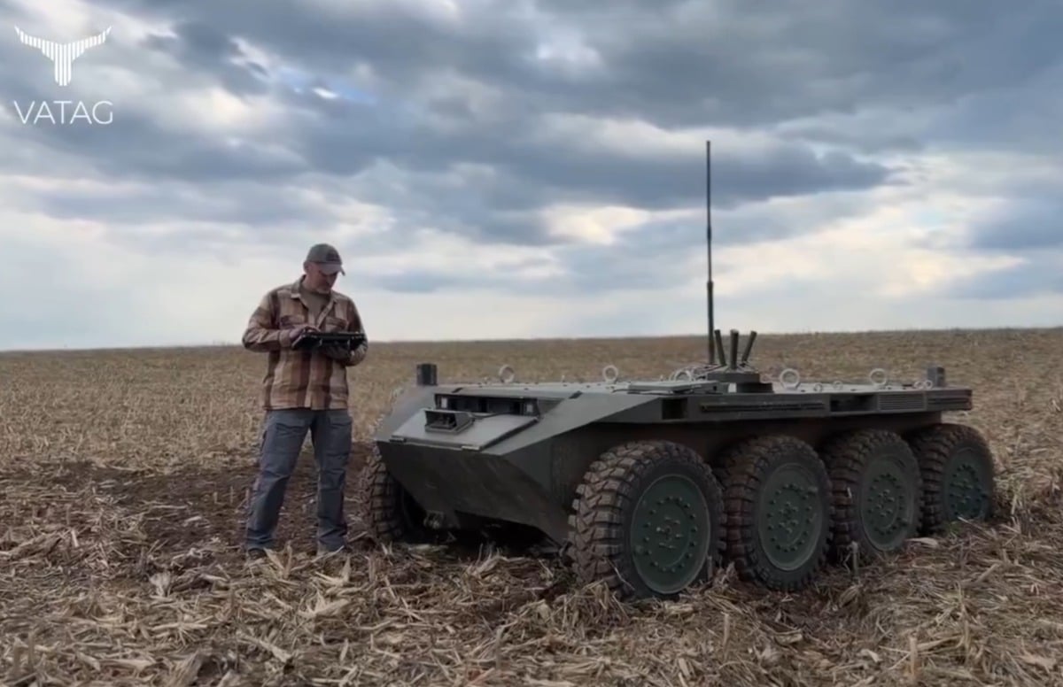 How Heavy Ugvs Are Moving Two Tons Of Supplies Across Ukraine Mud