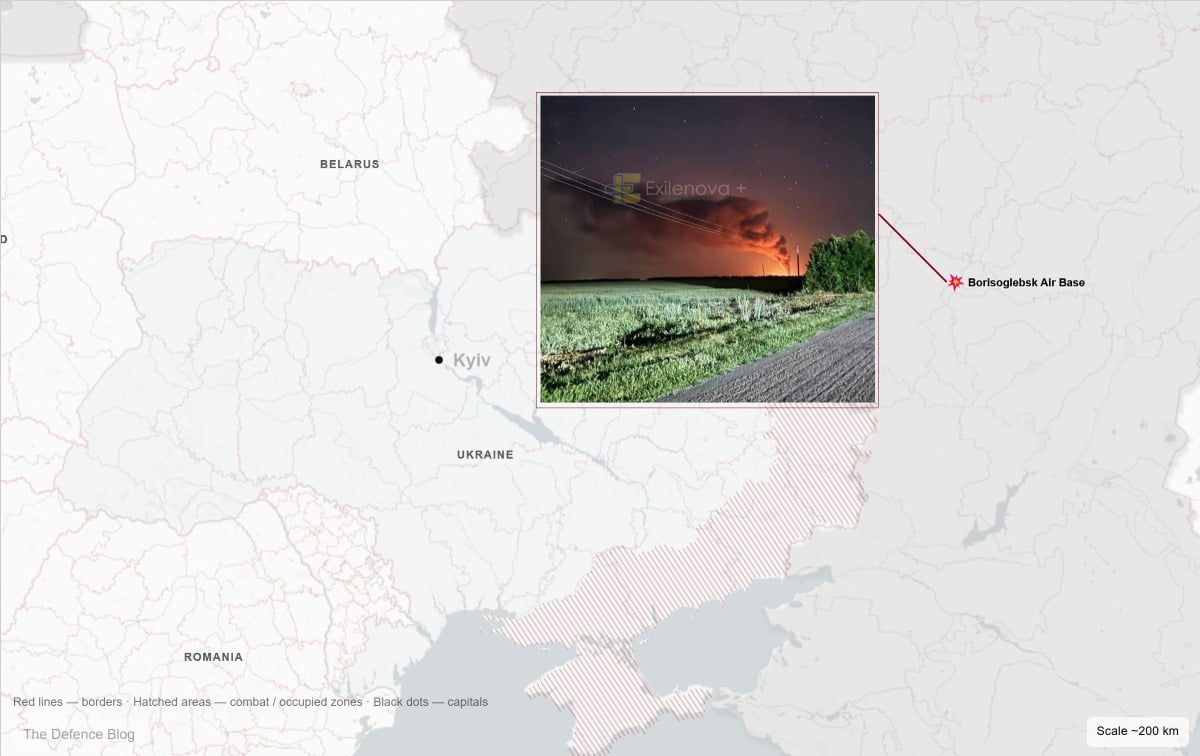 Why the Borisoglebsk Airbase Drone Attack Matters More Than You Think